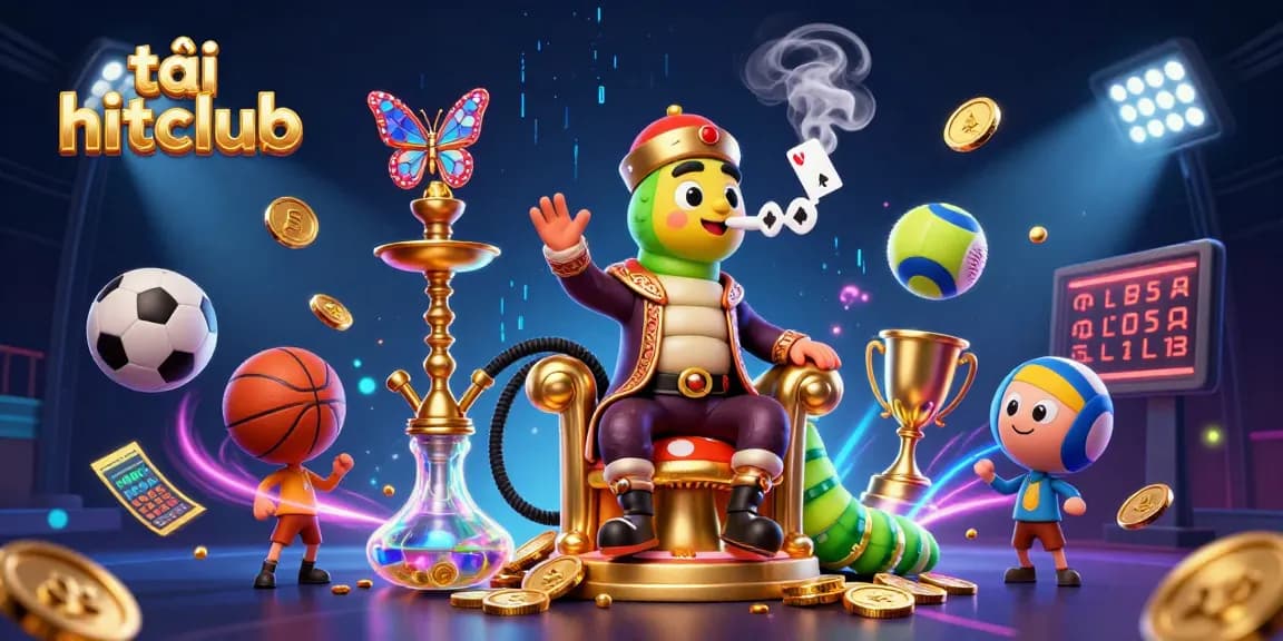 Experience thrilling gameplay at tải hitclub with vibrant 3D casino elements and sports betting excitement.