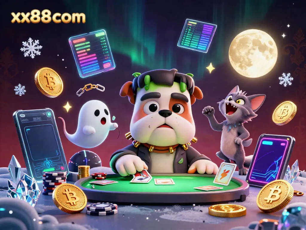 Experience xx88com's thrilling casino scene featuring unique characters and vibrant gaming elements.