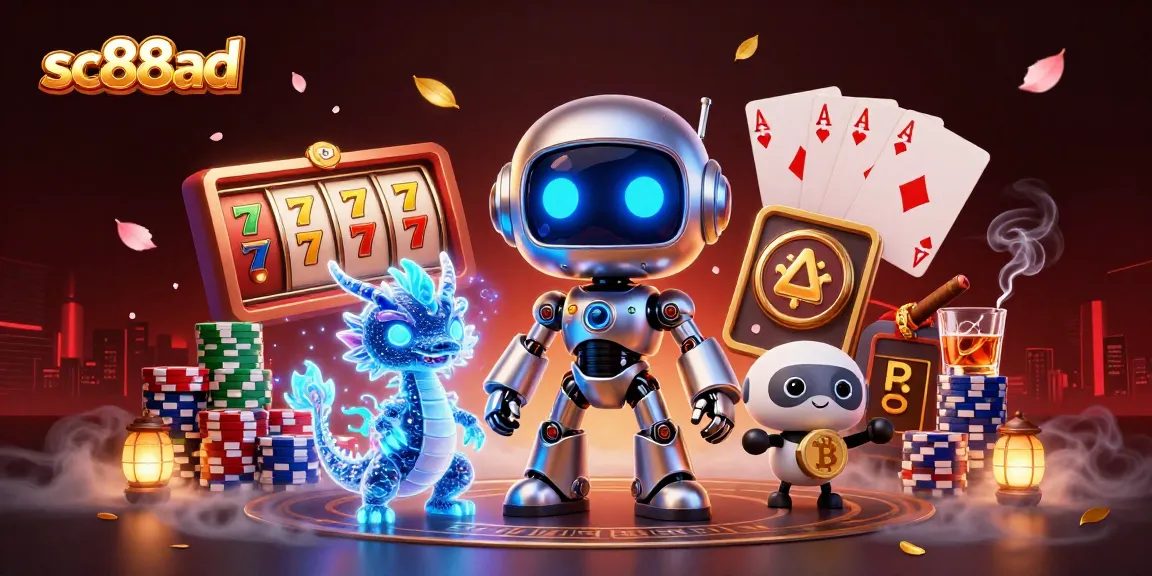 Experience the excitement of sc88ad with neon-lit characters and dynamic slot game elements.