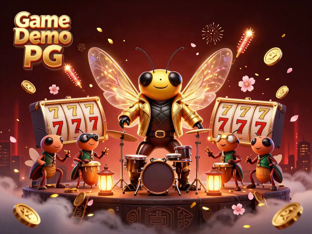 Engage with the exciting world of Game Demo PG showcasing a dynamic casino scene filled with lively characters and vibrant elements.
