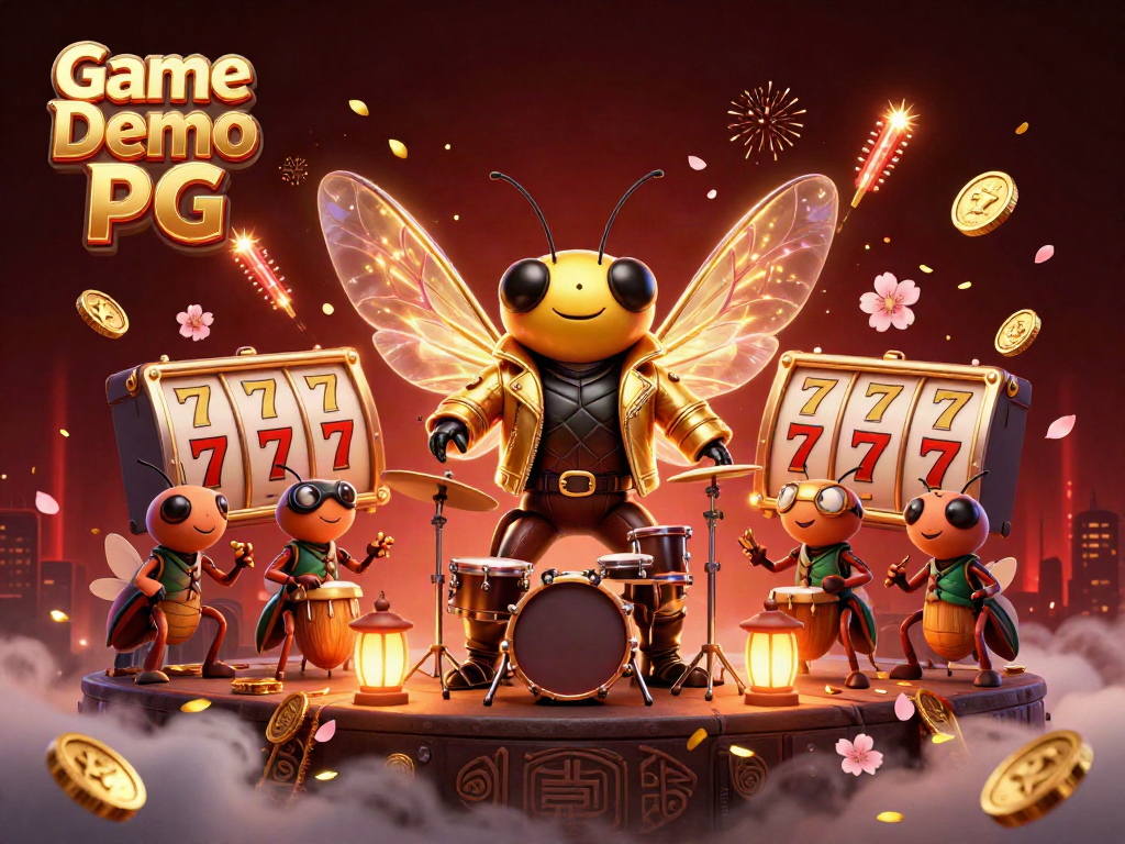 Engage with the exciting world of Game Demo PG showcasing a dynamic casino scene filled with lively characters and vibrant elements.