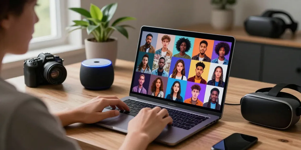 Engaging with nsfw character ai in a modern digital workspace, showcasing diverse avatars and immersive virtual interactions.