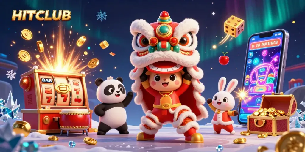 Spin the reels at HITCLUB with vibrant, animated casino fun and exciting jackpots!