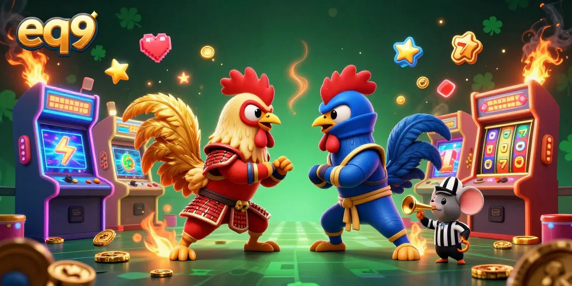 Experience thrilling gameplay at EQ9 casino with vivid characters and action-packed elements.