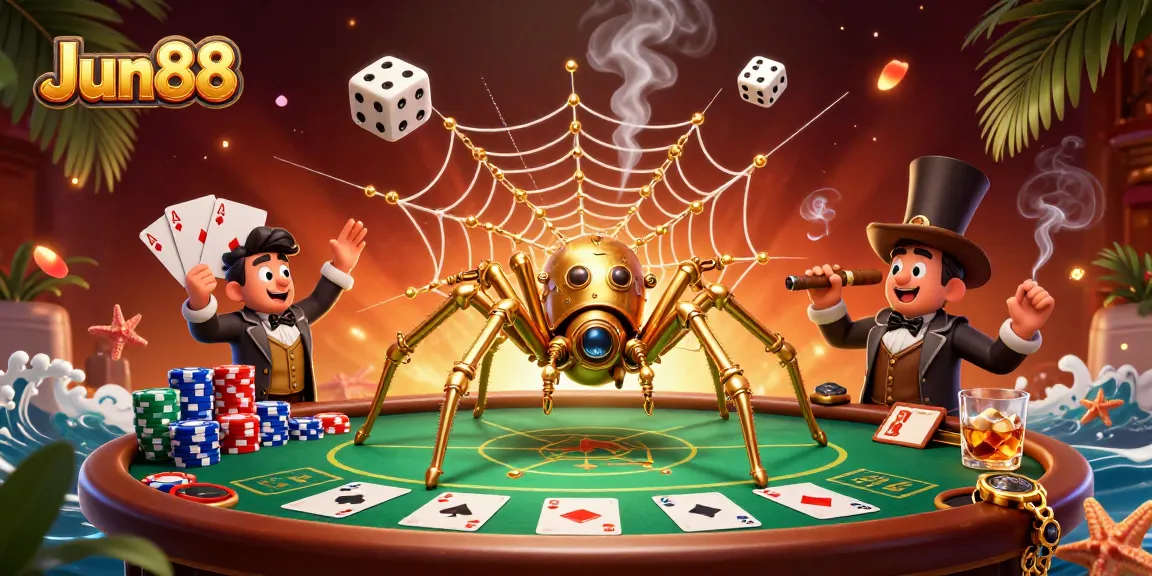 Bet on exciting games at Jun88's vibrant casino atmosphere filled with poker and excitement.