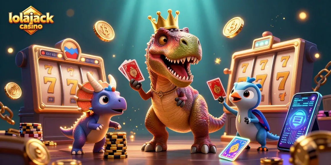 Experience the thrill of lolajack casino with vibrant characters and stunning games in action.