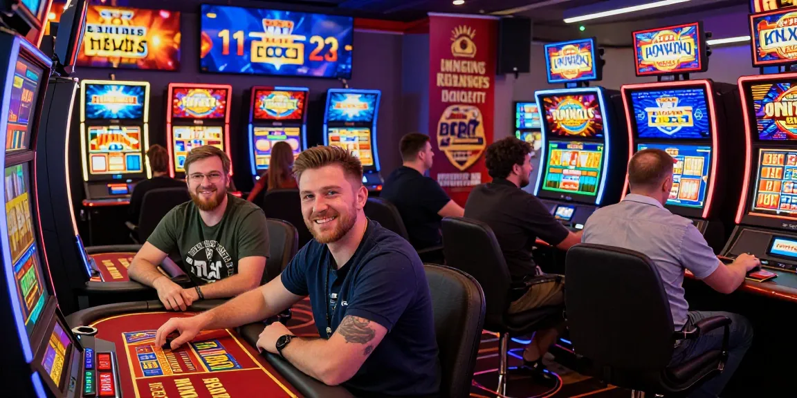 UK players enjoying online gaming experiences at casinos not on Gamstop, showcasing various games and vibrant atmosphere, as seen on https://oadbyremembers.org.uk.